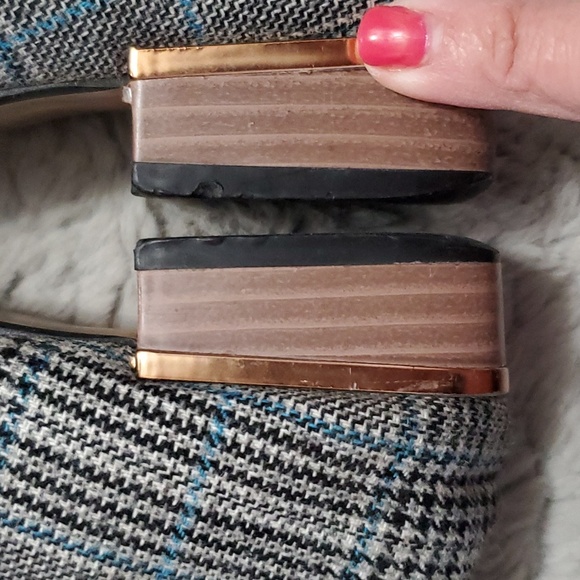 Houndstooth pattern tassels loafers - size 8.5 - Picture 16 of 16